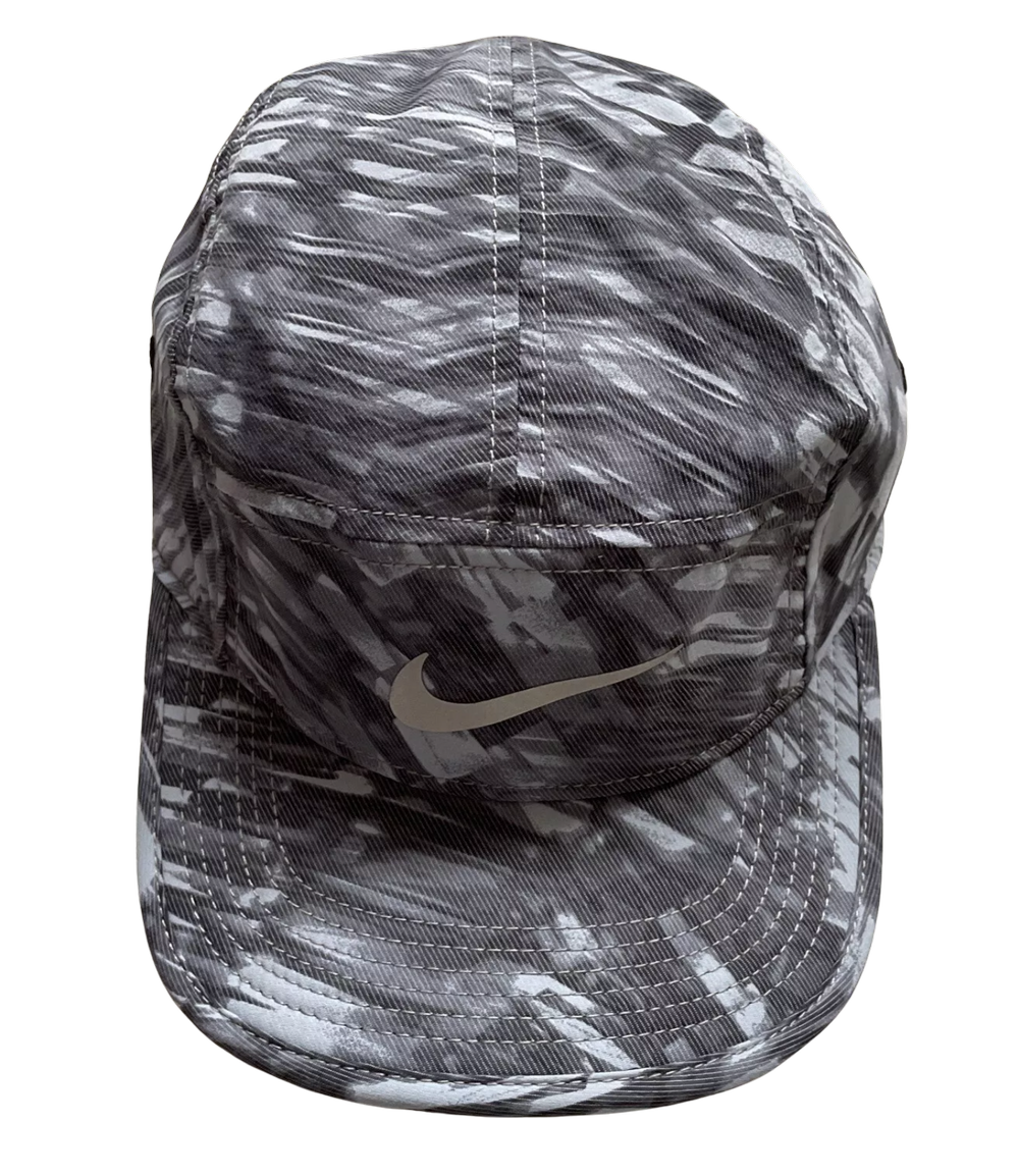Nike AW84 5-Panel Dri Fit Running Cap in Camo Abstract Print — UFO